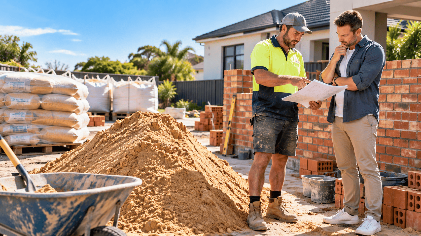 Brickies sand Perth